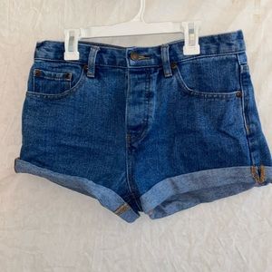 Forever 21 denim shorts
